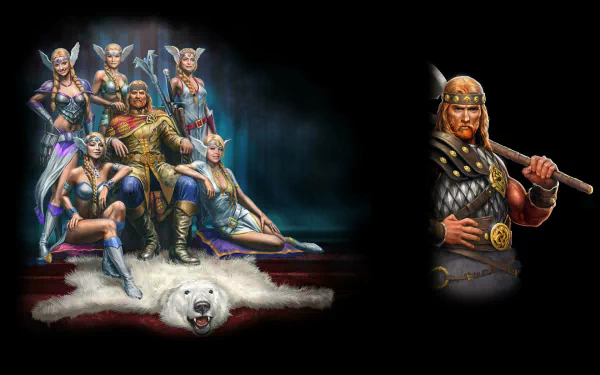 video game King's Bounty: Warriors of the North HD Desktop Wallpaper | Background Image