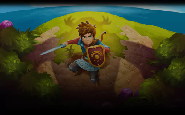 video game Oceanhorn: Monster of Uncharted Seas HD Desktop Wallpaper | Background Image