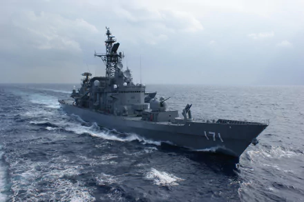JDS Hatakaze (DDG-171) destroyer military Japanese Navy HD Desktop Wallpaper | Background Image