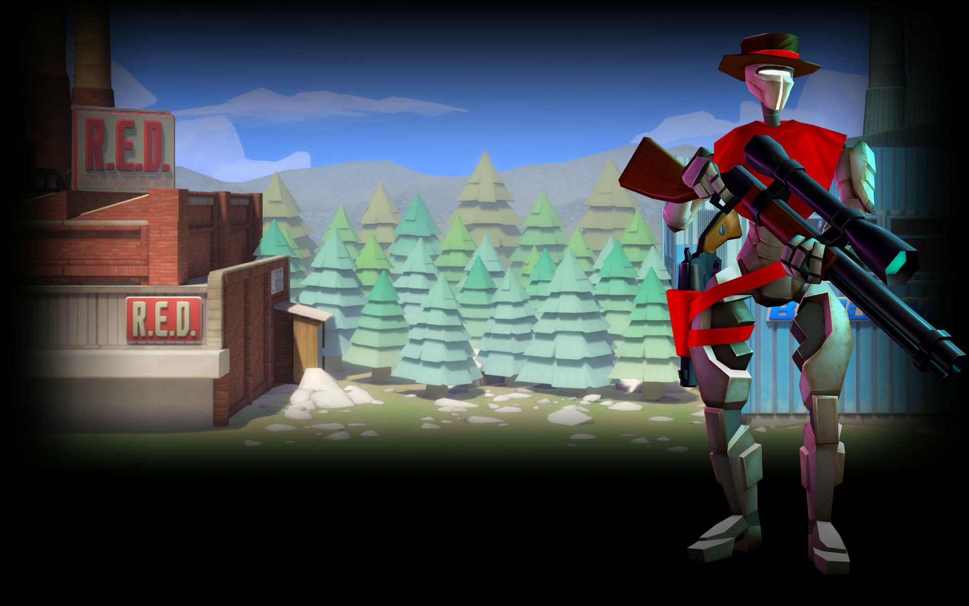 Download Video Game Rustbucket Rumble HD Wallpaper