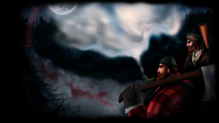 video game Sang-Froid - Tales of Werewolves HD Desktop Wallpaper | Background Image
