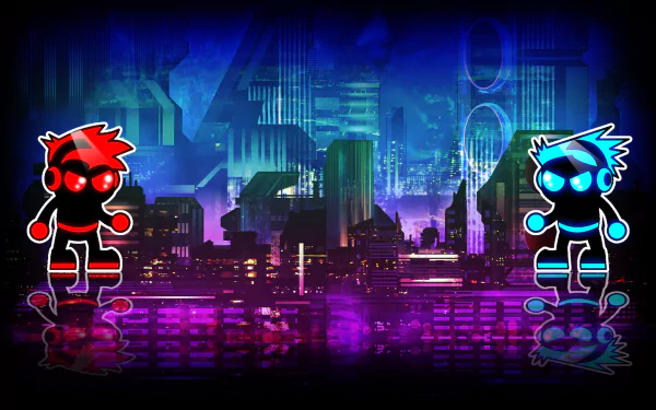 video game Rush Bros. HD Desktop Wallpaper | Background Image