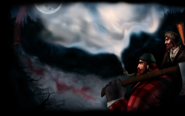 video game Sang-Froid - Tales of Werewolves HD Desktop Wallpaper | Background Image