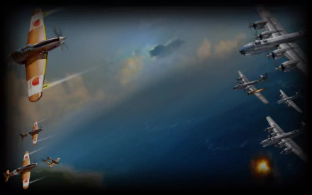 video game Sid Meier's Ace Patrol: Pacific Skies HD Desktop Wallpaper | Background Image