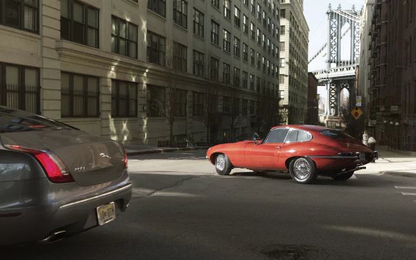vehicle Jaguar E-Type HD Desktop Wallpaper | Background Image