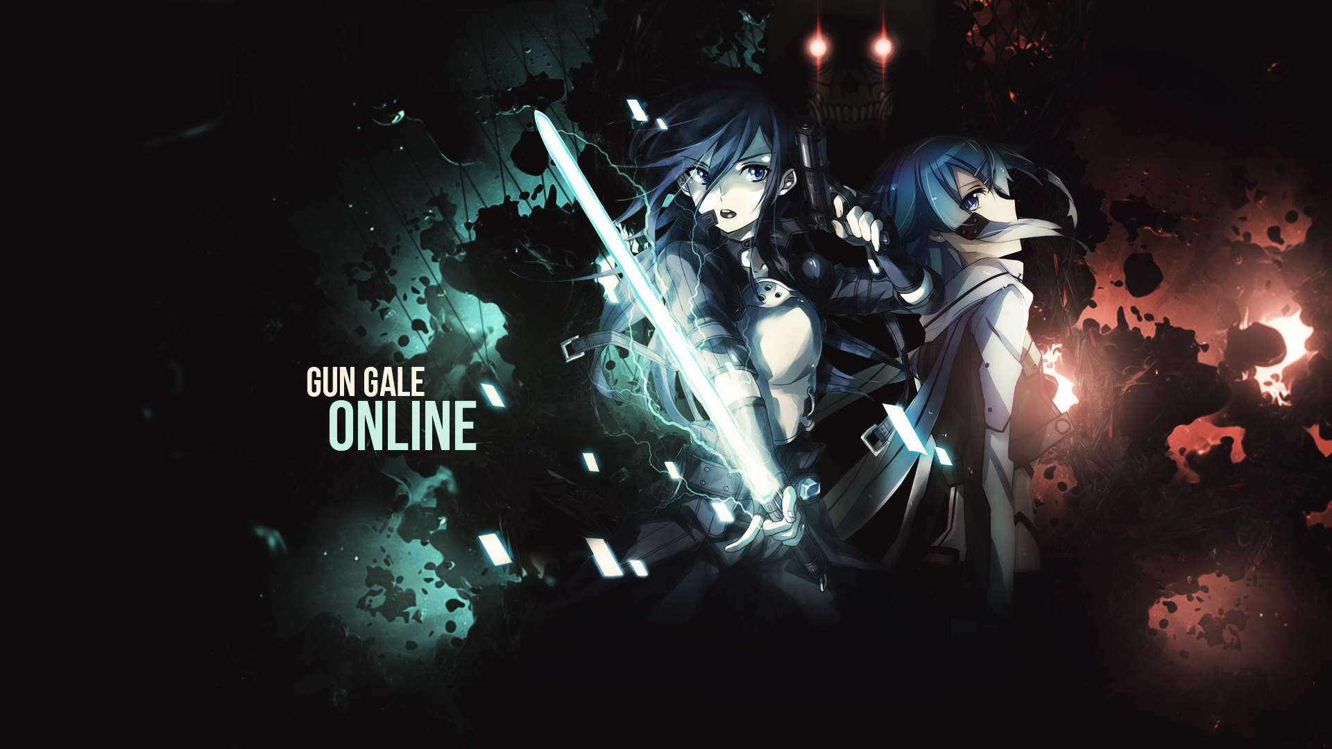 gun gale online kirito sinon