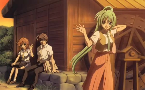 Anime Higurashi When They Cry HD Desktop Wallpaper | Background Image