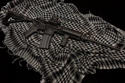 man made Colt AR-15 HD Desktop Wallpaper | Background Image