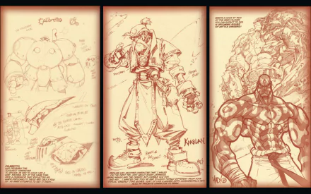 Comic Battle Chasers HD Desktop Wallpaper | Background Image