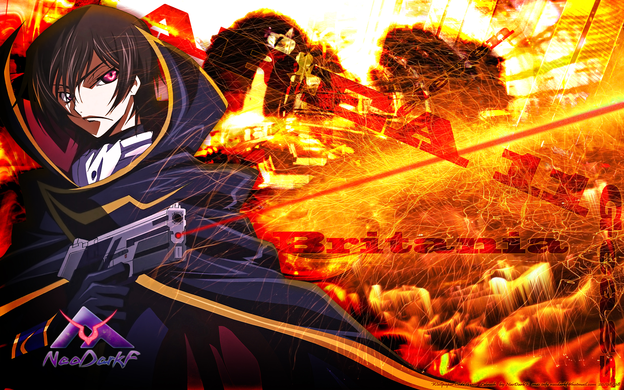 Download Lelouch Lamperouge Anime Code Geass Hd Wallpaper