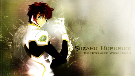 Suzaku Kururugi Anime Code Geass HD Desktop Wallpaper | Background Image