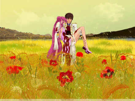 Lelouch Lamperouge Euphemia Li Britannia Anime Code Geass HD Desktop Wallpaper | Background Image