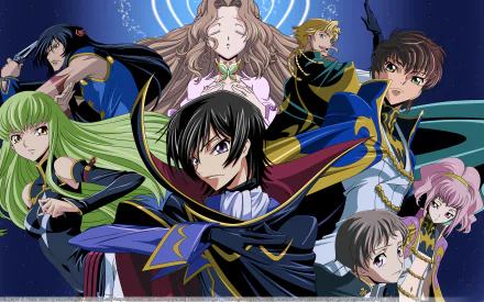 C.C. (Code Geass) Li Xingke Rolo Lamperouge Gino Weinberg Anya Alstreim Nunnally Lamperouge Anime Code Geass HD Desktop Wallpaper | Background Image
