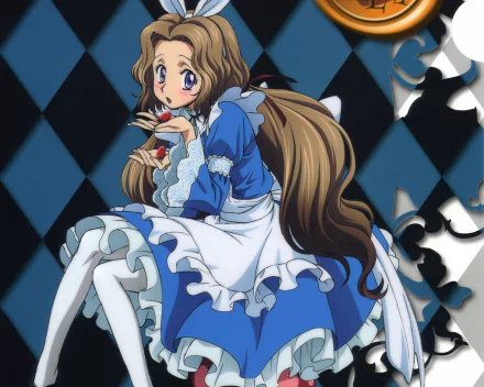 Nunnally Lamperouge Anime Code Geass HD Desktop Wallpaper | Background Image