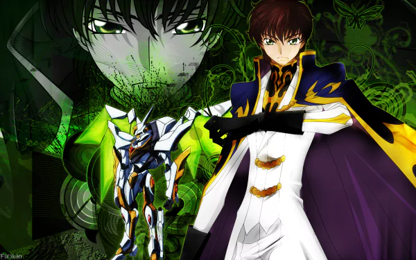 Suzaku Kururugi Anime Code Geass HD Desktop Wallpaper | Background Image