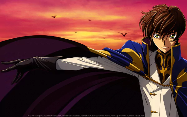 Suzaku Kururugi Anime Code Geass HD Desktop Wallpaper | Background Image