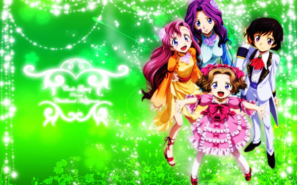 Nunnally Lamperouge Cornelia Li Britannia Euphemia Li Britannia Lelouch Lamperouge Anime Code Geass HD Desktop Wallpaper | Background Image