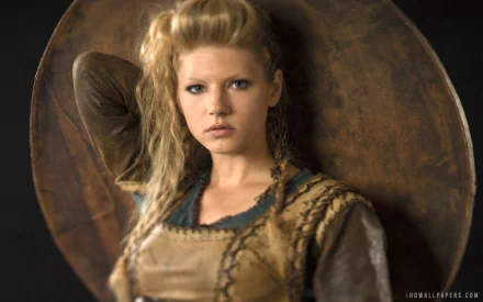 Vikings (2013) Lagertha (Vikings) Katheryn Winnick TV Show HD Desktop Wallpaper | Background Image