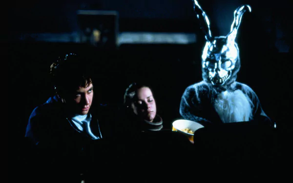 Jake Gyllenhaal Jena Malone movie Donnie Darko HD Desktop Wallpaper | Background Image