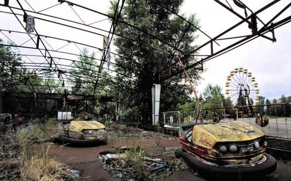 Man Made Chernobyl Pripyat Pripyat Amusement Park HD Wallpaper | Background Image
