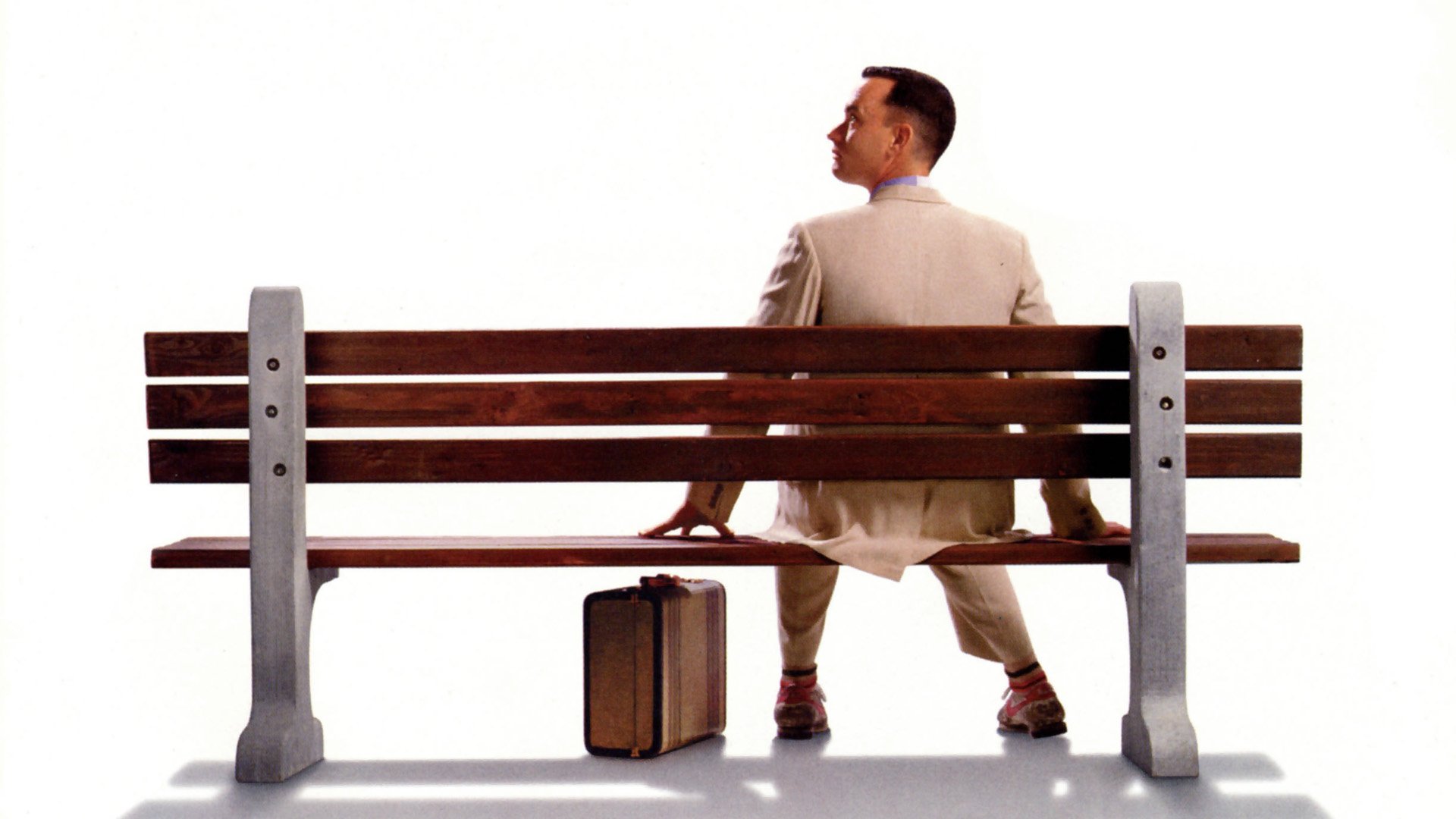 Forrest gump tom hanks bench hi-res stock photography and images - Alamy