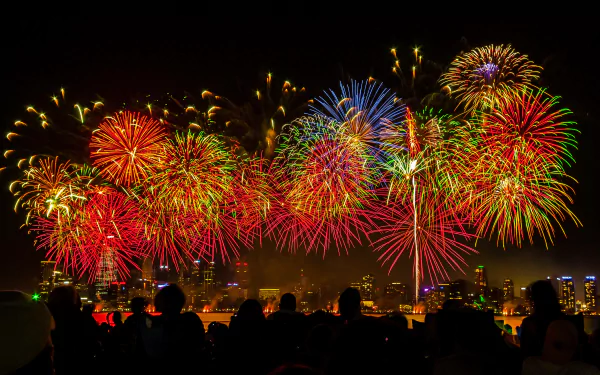 photography fireworks HD Desktop Wallpaper | Background Image