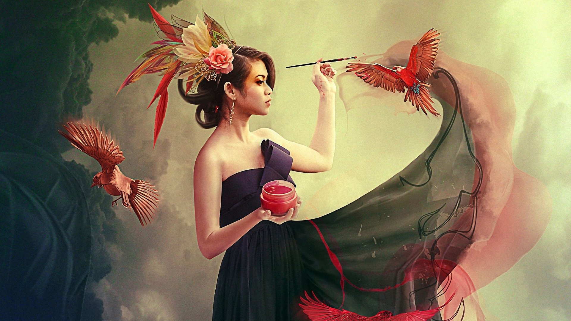 Künstlerisch HD Wallpaper | Hintergrund | 3400x1913