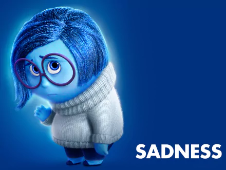 Sadness (Inside Out) movie Inside Out HD Desktop Wallpaper | Background Image