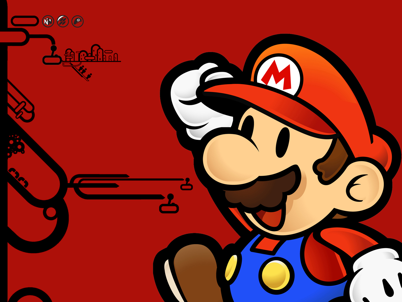 Video Game Paper Mario HD Wallpaper | Background Image