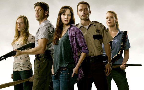 TV Show The Walking Dead Andrew Lincoln Rick Grimes Jon Bernthal Shane Walsh Laurie Holden Andrea Sarah Wayne Callies Lori Grimes Emma Bell Amy Harrison HD Wallpaper | Background Image
