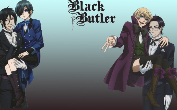 Anime Black Butler Claude Faustus Alois Trancy Sebastian Michaelis Ciel Phantomhive HD Wallpaper | Background Image