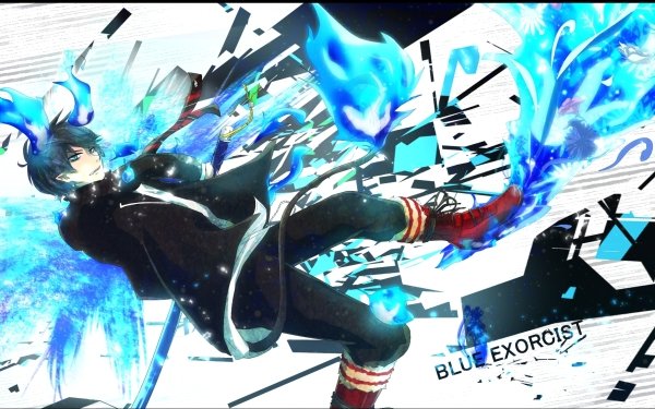 Anime Blue Exorcist Ao No Exorcist Rin Okumura HD Wallpaper | Background Image