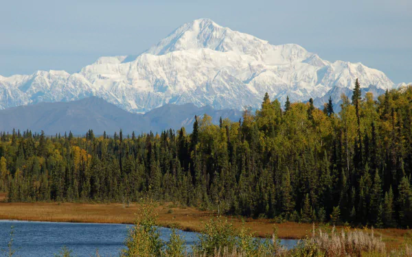 Mount McKinley denali national park nature Denali HD Desktop Wallpaper | Background Image