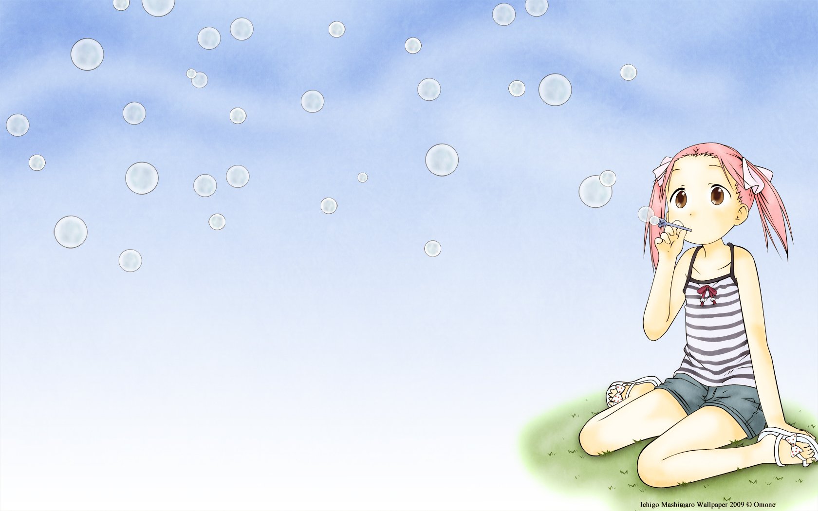 Download Anime Strawberry Marshmallow Wallpaper