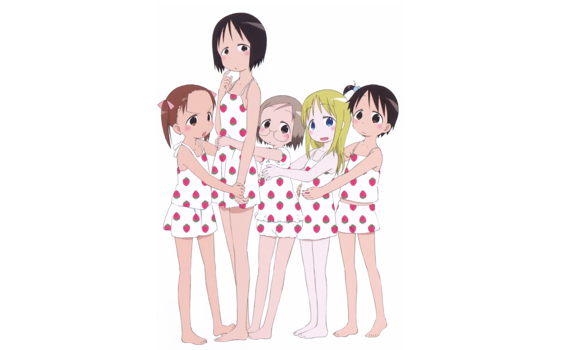 Download Anime Strawberry Marshmallow 4k Ultra HD Wallpaper