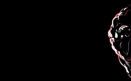 A dynamic Spider-Man 4 comic wallpaper featuring the iconic superhero, set against a sleek black background, capturing the essence of the Spider-Man universe.