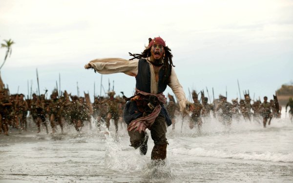 Filme Pirates of the Caribbean – Fluch der Karibik 2 Fluch der Karibik Johnny Depp Jack Sparrow HD Wallpaper | Hintergrund