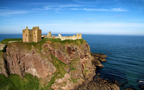 man made dunnottar castle HD Desktop Wallpaper | Background Image