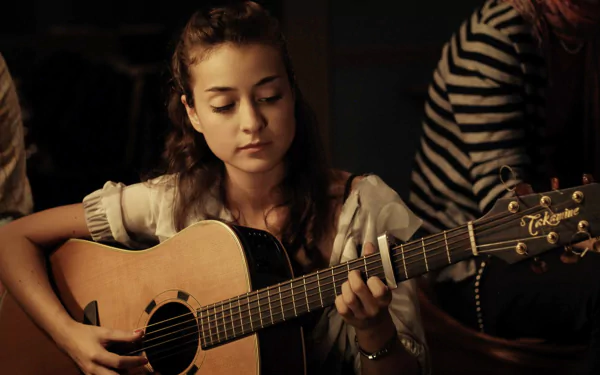 folk Spanish singer Lourdes Hernández music Russian Red HD Desktop Wallpaper | Background Image