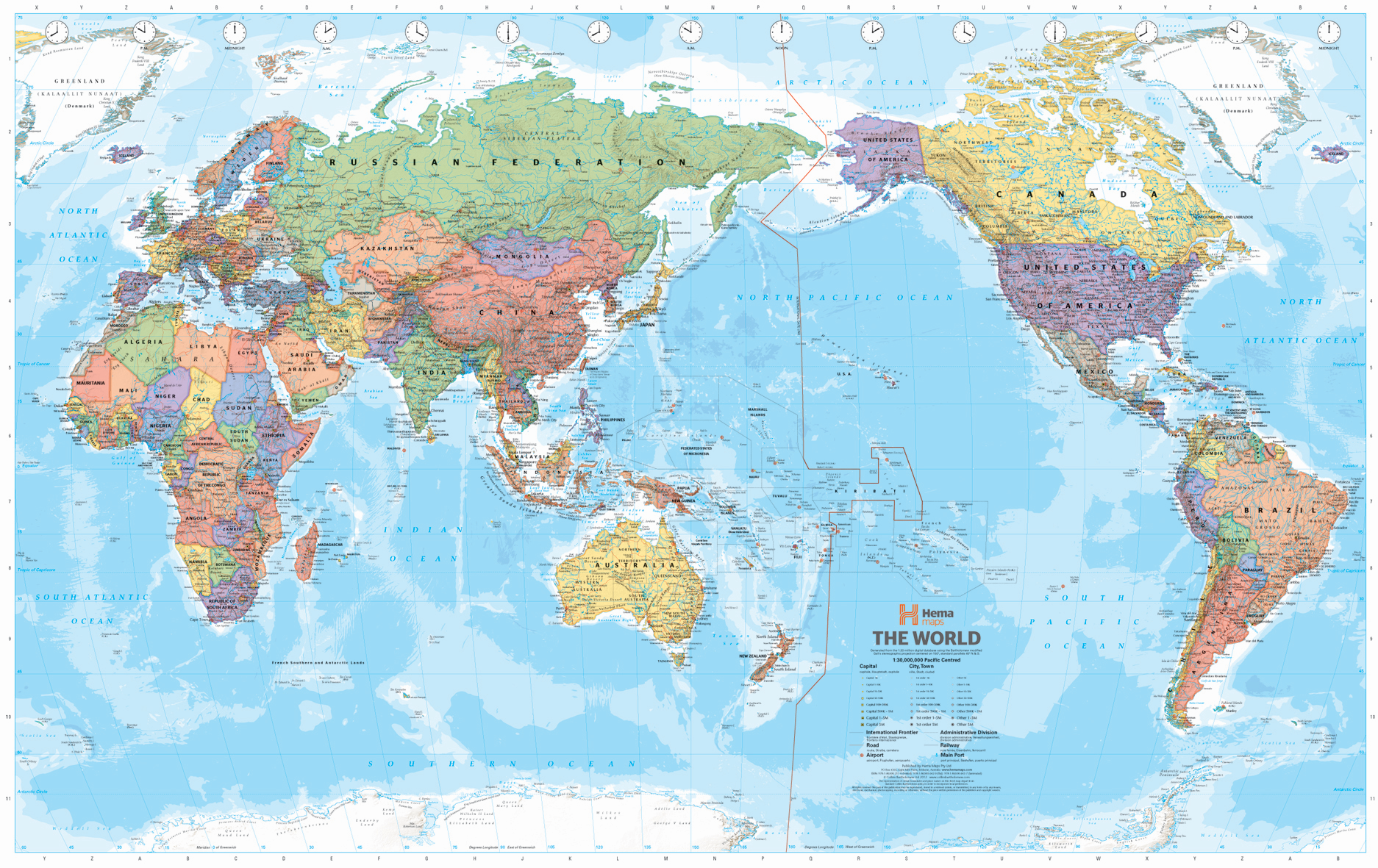 Misc World Map Wallpaper
