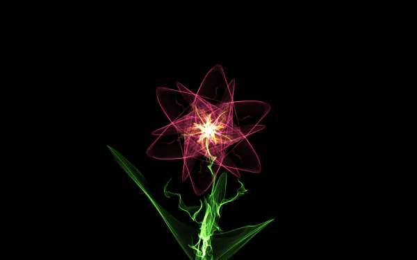 Abstract generative HD Desktop Wallpaper | Background Image