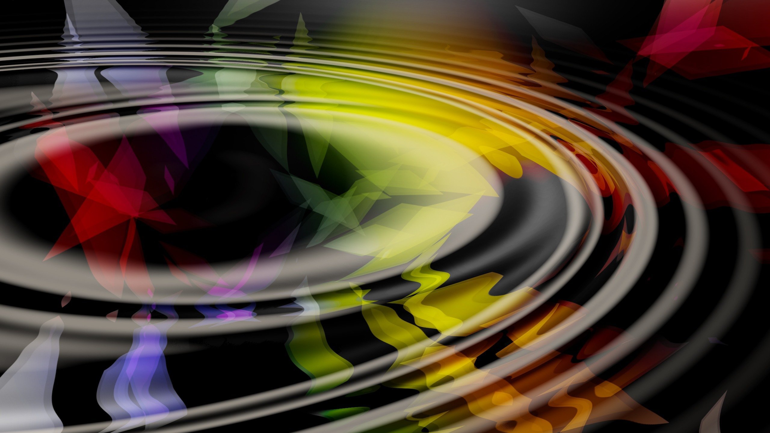 Download Colorful Swirl Abstract Colors HD Wallpaper