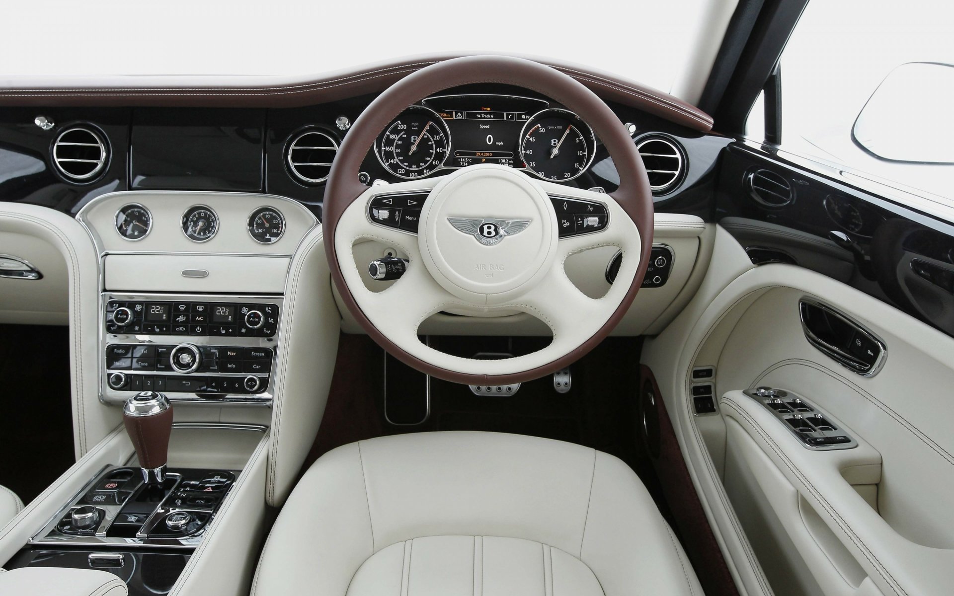 Download Steering Wheel Dashboard Luxury Car Interior Vehicle Bentley