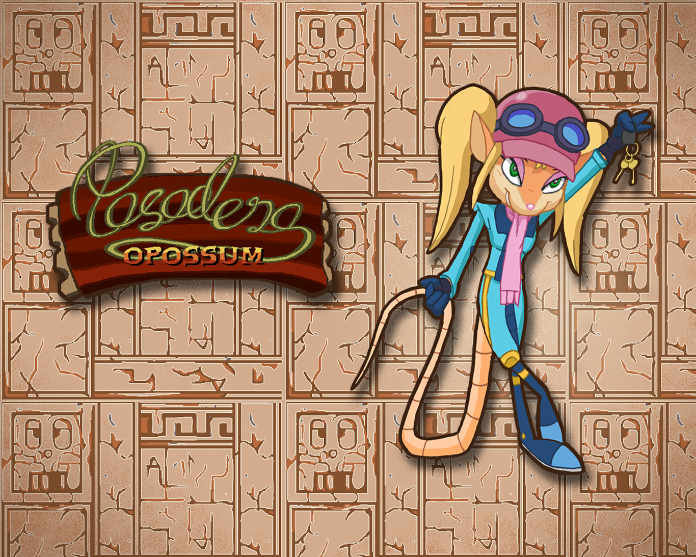 Pasadena O'Possum (Crash Bandicoot) HD Wallpapers and Backgrounds.