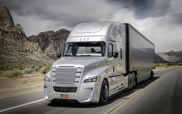  Autonomous Freightliner Inspiration Truck