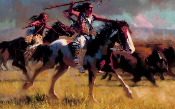 artistic native american HD Desktop Wallpaper | Background Image
