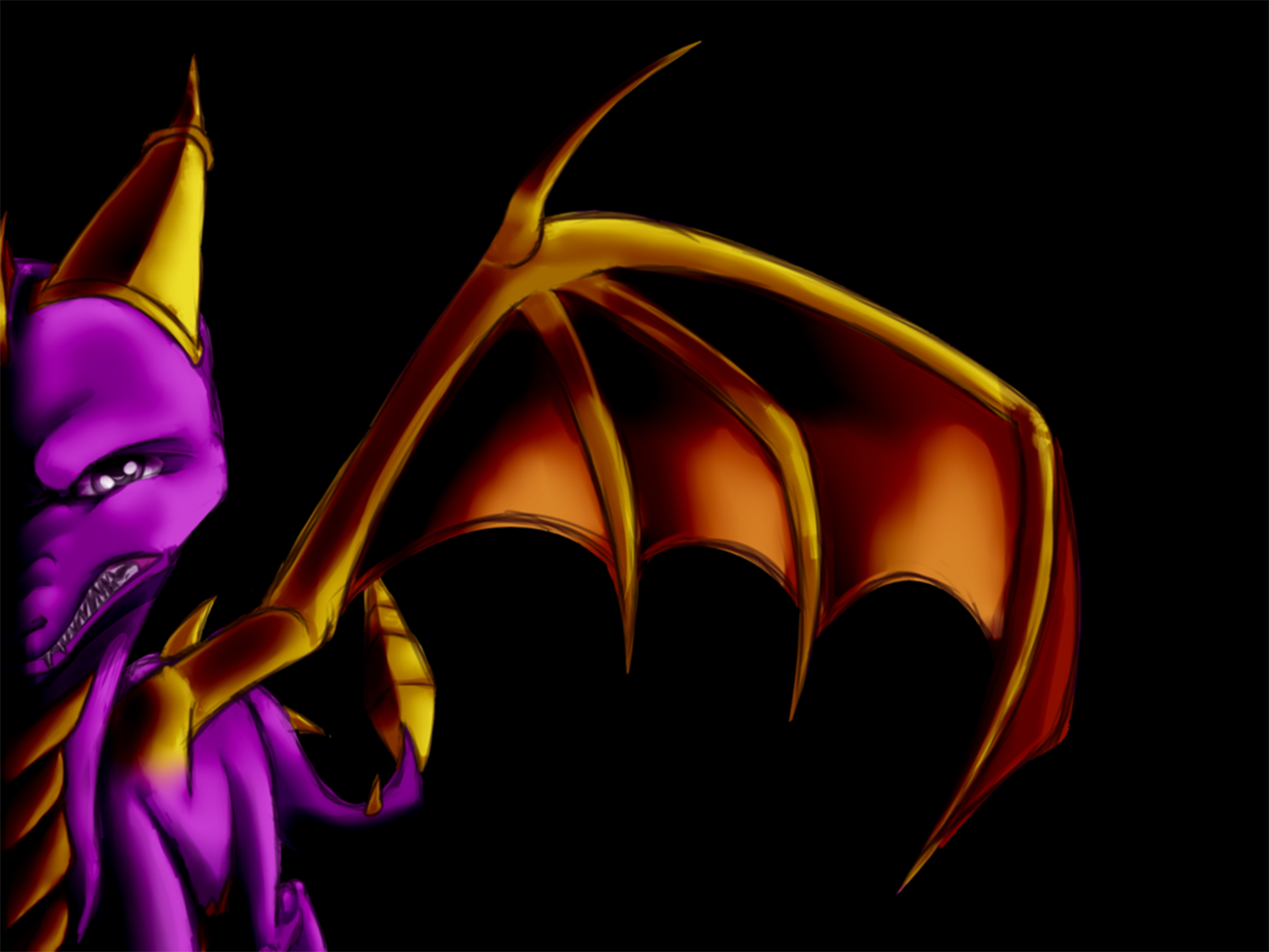Spyro the Dragon Wallpaper by illegal-spyro-fan