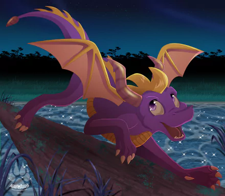 Spyro (Character) video game HD Desktop Wallpaper | Background Image