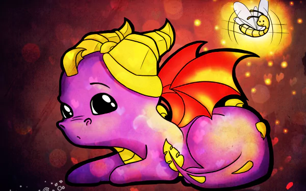  Spyro and Sparx by chocogingerfingers