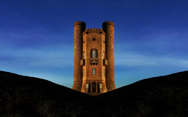 man made Broadway Tower Worcestershire HD Desktop Wallpaper | Background Image